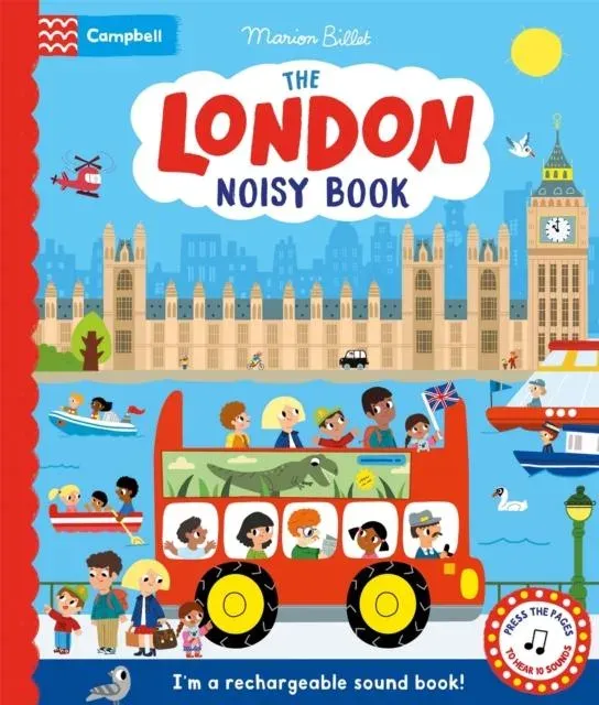 The London Noisy Book : A rechargeable press-the-page sound book