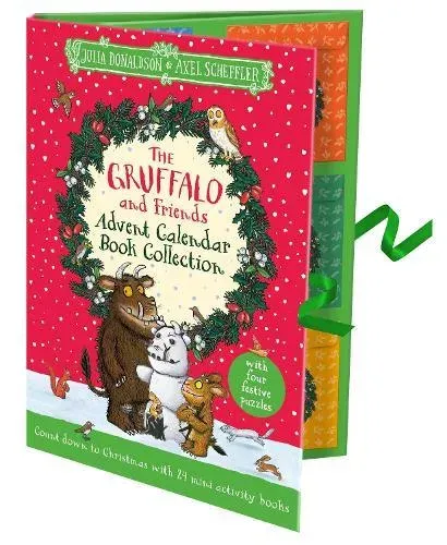 The Gruffalo and Friends Advent Calendar Book Collection : Count down to Christmas with 24 mini activity books!