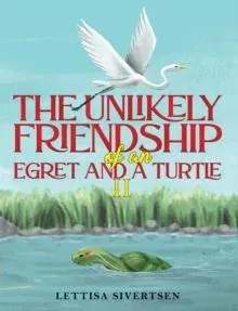 Unlikely Friendship of an Egret and a Turtle II