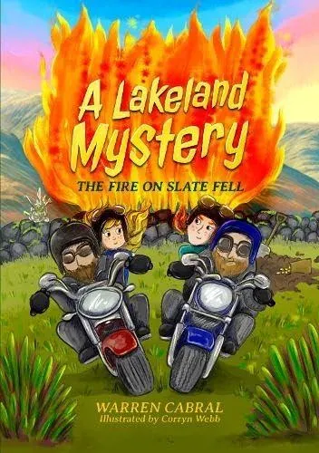 Fire on Slate Fell