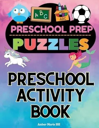 Preschool Prep Puzzles: Preschool Learning and Activity Book