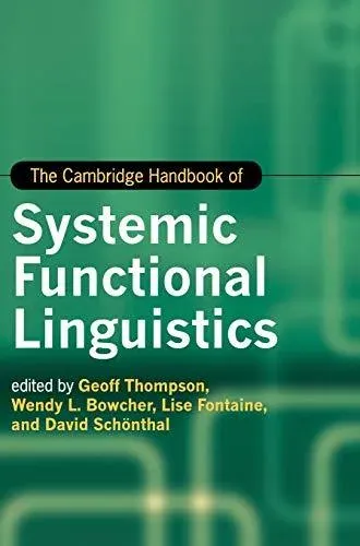 The Cambridge Handbook of Systemic Functional Linguistics