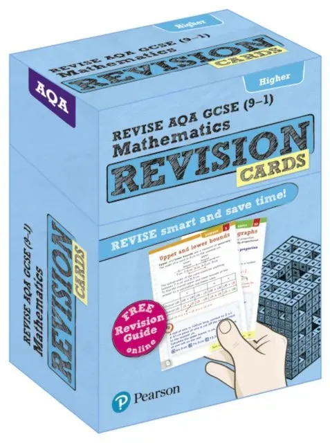 Pearson REVISE AQA GCSE Maths (Higher) Revision Cards - for 2026, 2027 exams