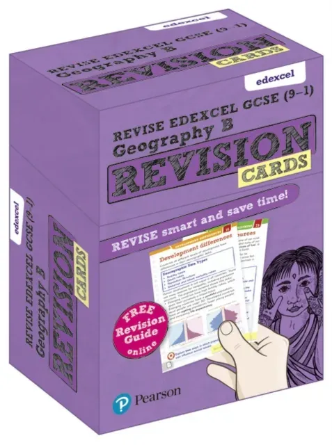 Pearson REVISE Edexcel GCSE Geography B Revision Cards - for 2026, 2027 exams