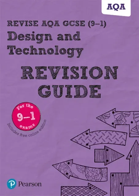 Pearson REVISE AQA GCSE Design and Technology Revision Guide incl. online revision - for 2026, 2027 exams