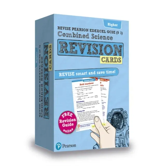 Pearson REVISE Edexcel GCSE Combined Science (Higher) Revision Cards - for 2026, 2027 exams