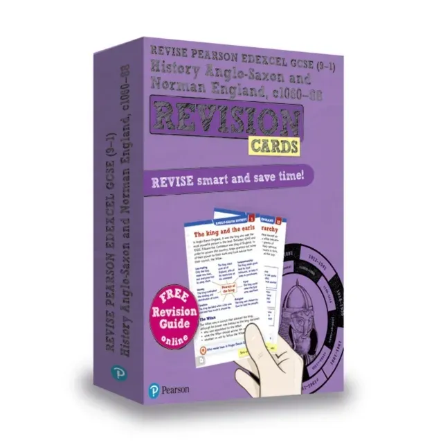 Pearson REVISE Edexcel GCSE History Anglo-Saxon and Norman England Revision Cards