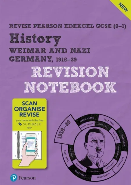 Pearson REVISE Edexcel GCSE History Weimar and Nazi Germany: Revision Notebook