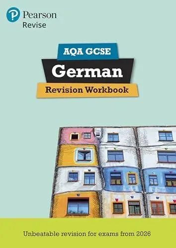 Pearson Revise AQA GCSE German Revision Workbook - for 2026, 2027 exams