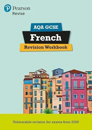Pearson Revise AQA GCSE French Revision Workbook - for 2026, 2027 exams