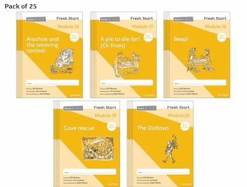 Read Write Inc. Fresh Start: 2024 Modules 16-20 - Pack of 25