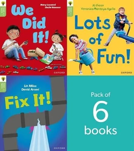 Oxford Reading Tree Green Sparks: level 2 LEVEL 2 PACK of 6