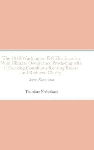 The 1979 Washington DC Hurrican is a Wild Climate Occurrence Producing with it Freezing Conditions Roaring Breeze and Reduced Clarity.: Severe Snowstorm