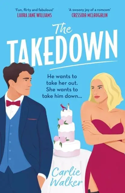 The Takedown : The enemies-to-lovers, fake-dating spy romcom you need this year!