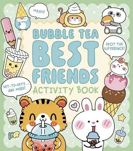 Bubble Tea Best Friends Activity Book