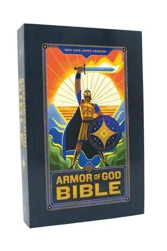NKJV Armor of God Bible, Softcover (Children's Bible, Red Letter, Comfort Print, Holy Bible): New King James Version