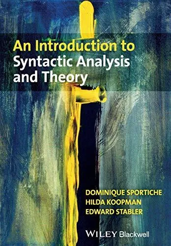 Introduction to Syntactic Analysis and Theory