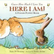 Guess How Much I Love You: Here I Am A Finger Puppet Book : Beloved classic bestselling story about love between a parent & child, with cuddly finger puppet - perfect for babies, toddlers, birthdays, playtime, bedtime & baby showers