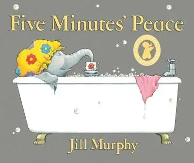 Five Minutes' Peace : A beloved classic and funny, heartwarming picture book story about a busy elephant mum and her children - perfect for mums, toddlers, kids age 3,4,5,6,7