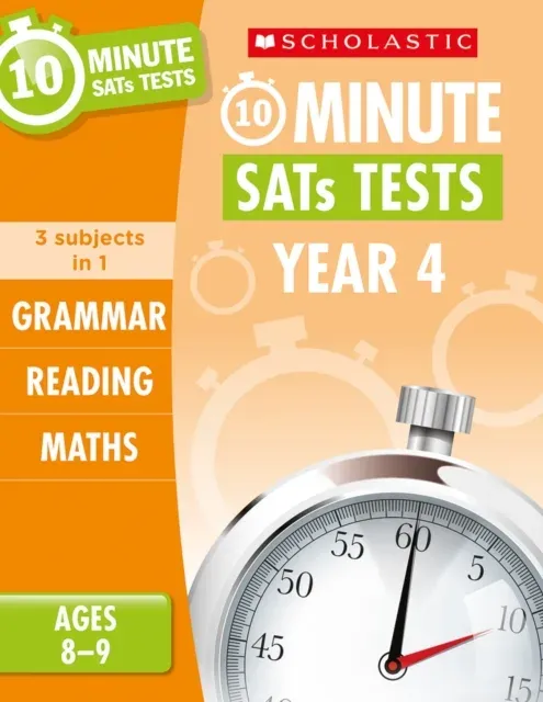 Grammar, Reading & Maths 10-Minute Tests Ages 8-9