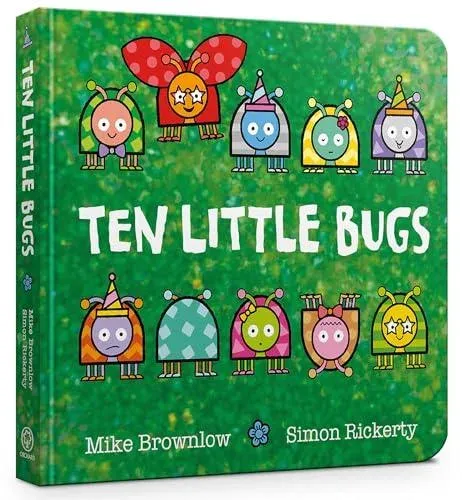 Ten Little Bugs Board Book