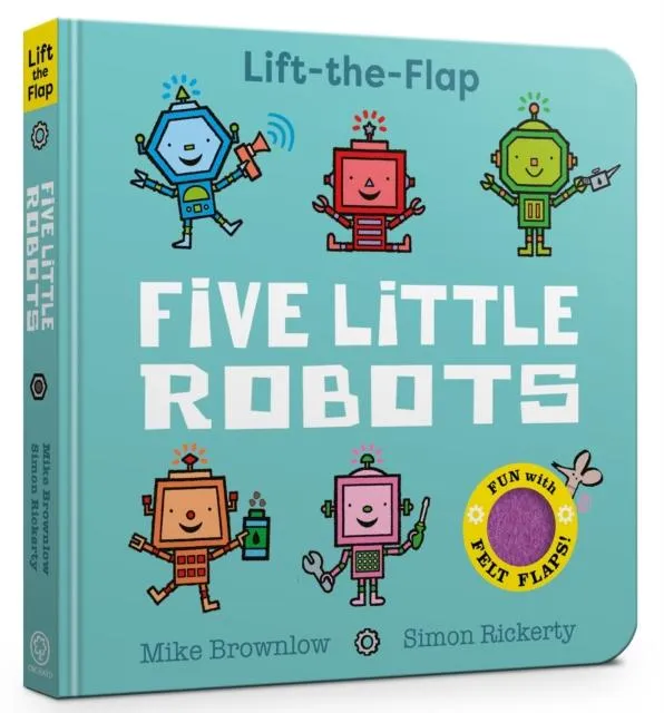 Five Little Robots : Lift-the-Flap