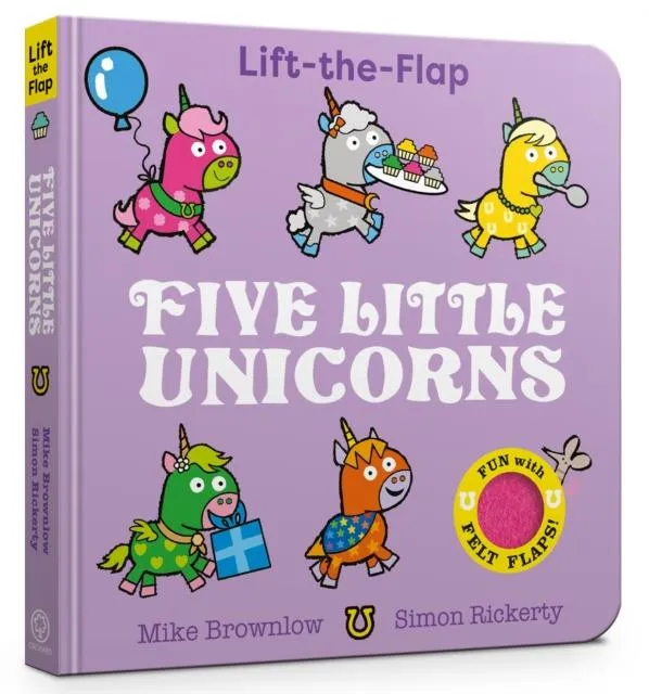 Five Little Unicorns : Lift-the-Flap