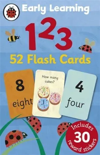 Ladybird Early Learning: 123 flash cards