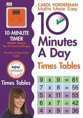 10 Minutes A Day Times Tables, Ages 9-11 (Key Stage 2)