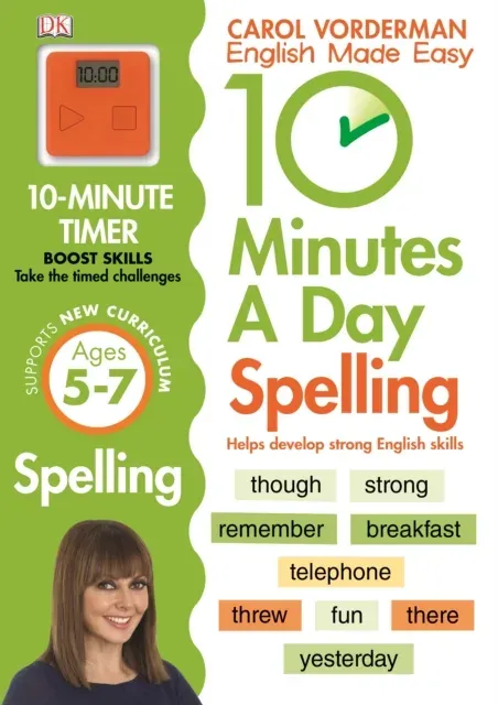 10 Minutes A Day Spelling, Ages 5-7 (Key Stage 1)