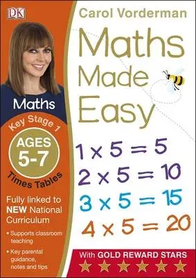 Maths Made Easy: Times Tables, Ages 5-7 (Key Stage 1)