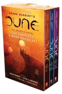 Dune: The Graphic Novel: The Complete 3-Book Boxed Set : Dune, Muad'Dib, and The Prophet