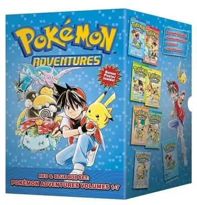 Pokémon Adventures Red & Blue Box Set (Set Includes Vols. 1-7)