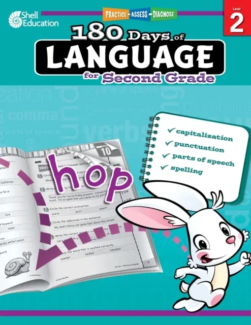 180 Days of Language for Second Grade : Practice, Assess, Diagnose