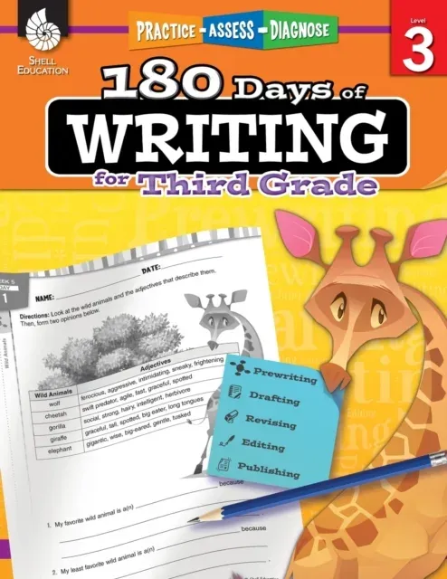 180 Days of Writing for Third Grade : Practice, Assess, Diagnose
