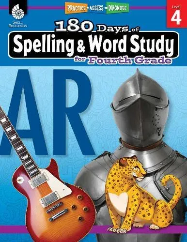 180 Days of Spelling and Word Study for Fourth Grade : Practice, Assess, Diagnose