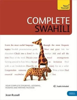 Complete Swahili Beginner to Intermediate Course : (Book and audio support)