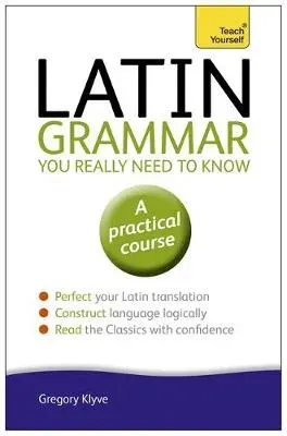 Latin Grammar You Really Need to Know: Teach Yourself