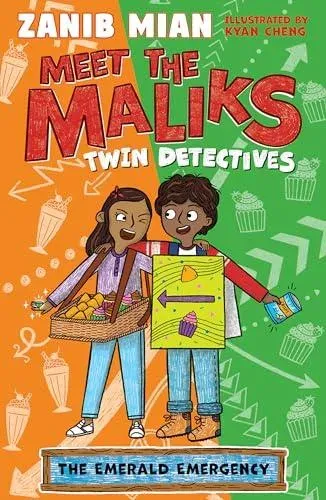 Meet the Maliks - Twin Detectives: The Emerald Emergency : Book 3