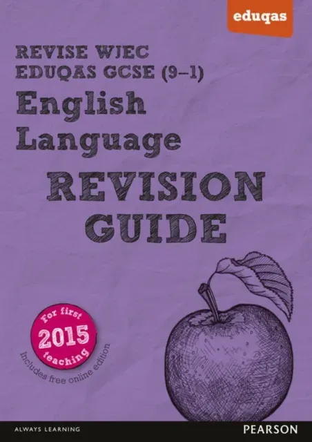 Pearson REVISE WJEC Eduqas GCSE English Language Revision Guide incl. online revision - for 2026, 2027 exams