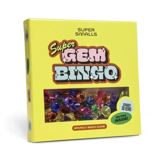 Super Gem Bingo : Get Your Gems in a Row to Win Big!