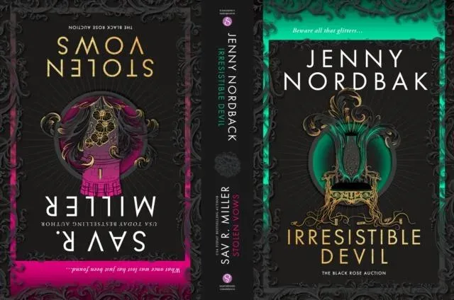 Stolen Vows & Irresistible Devil : Books 3 & 4 in the Dark Romance Fairy Tale Retelling Series (Black Rose Auction Book 3 & 4)