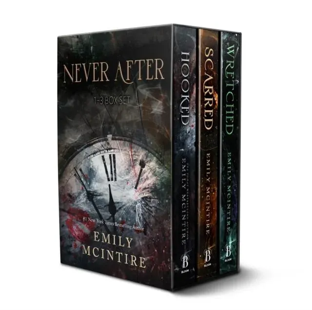 Never After Series Boxed Set, Books 1-3 : Hooked, Scarred, and Wretched