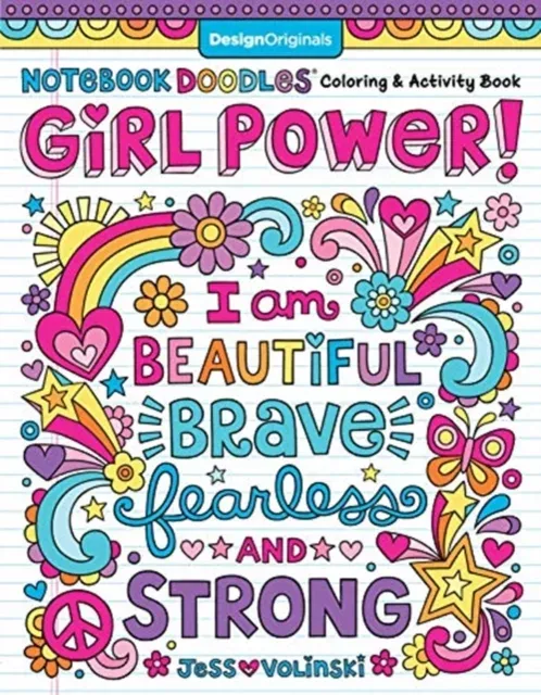 Notebook Doodle Girl Power!