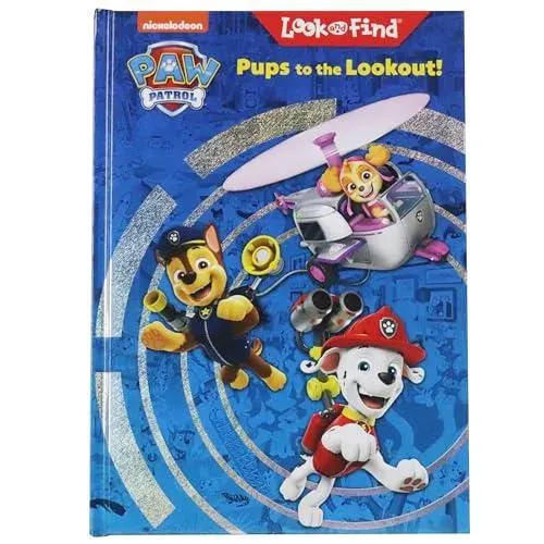 PAW Patrol Pups to the Lookout Look and Find Midi