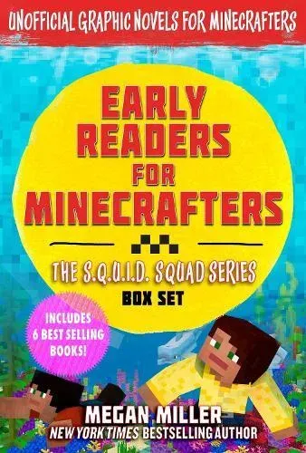 Early Readers for Minecrafters-The S.Q.U.I.D. Squad Box Set : Unofficial Graphic Novels for Minecrafters (Includes 6 Best Selling Books)