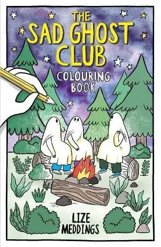 Sad Ghost Club Colouring Book