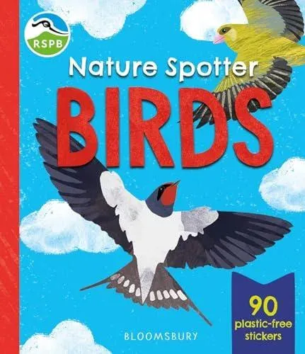 RSPB Nature Spotter: Birds : A children's sticker guidebook to over 60 British birds
