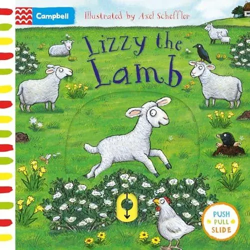 Lizzy the Lamb : A Push, Pull, Slide Book