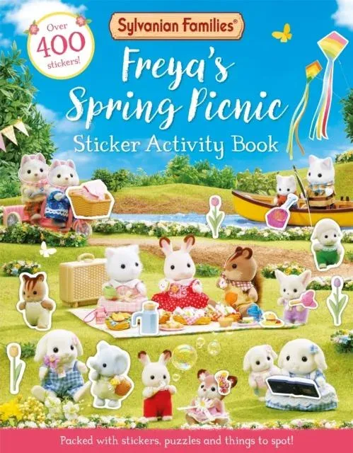 Sylvanian Families: Freya's Spring Picnic Sticker Activity Book : An official Sylvanian Families sticker activity book, with over 400 stickers!